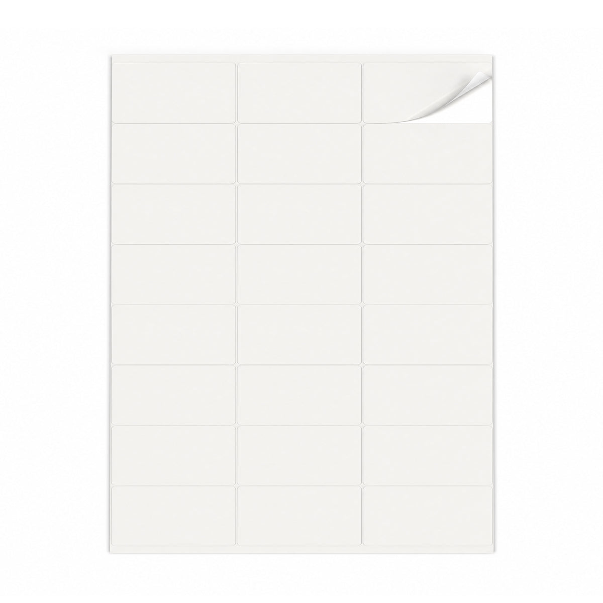 Packs de etiquetas brancas S - 100 folhas