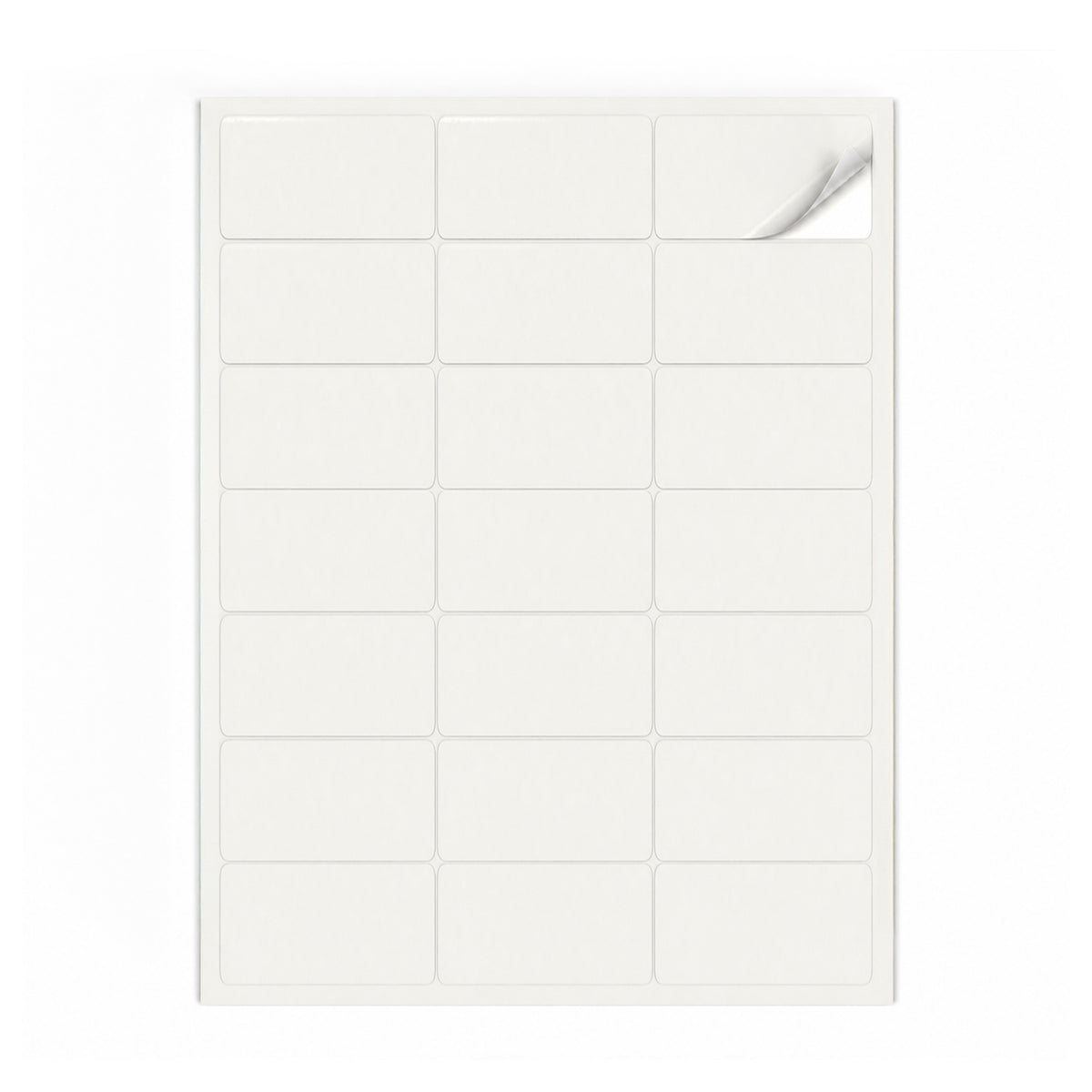Packs de etiquetas brancas S - 100 folhas