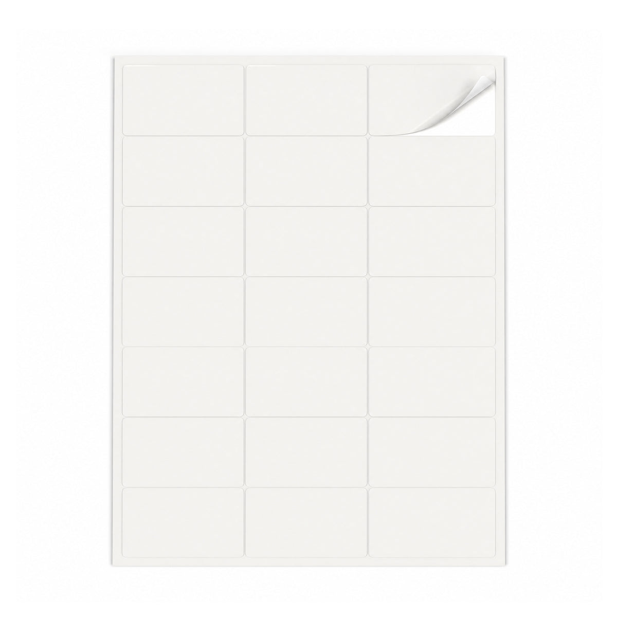 Packs de etiquetas brancas S - 100 folhas