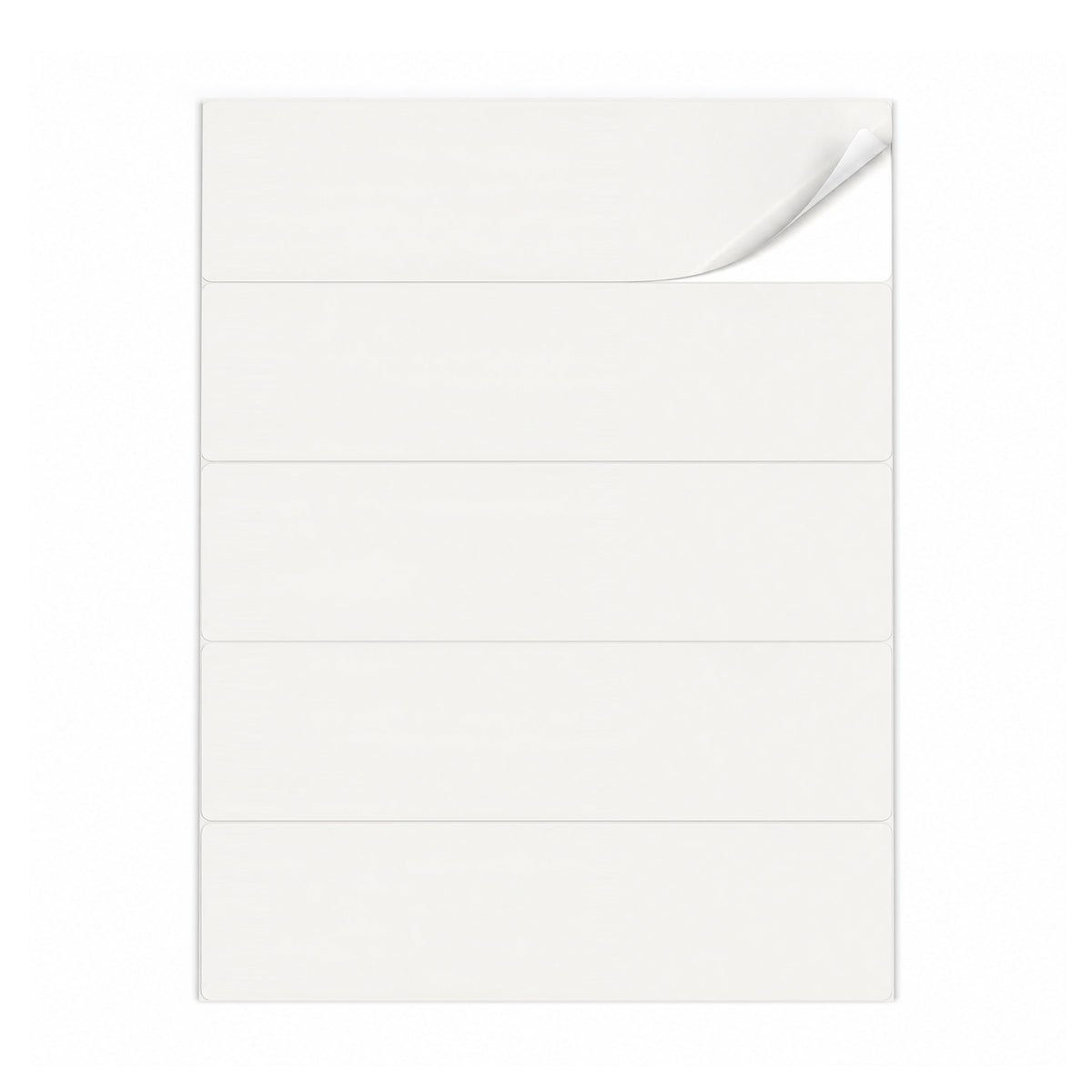 Packs de etiquetas brancas L - 100 folhas