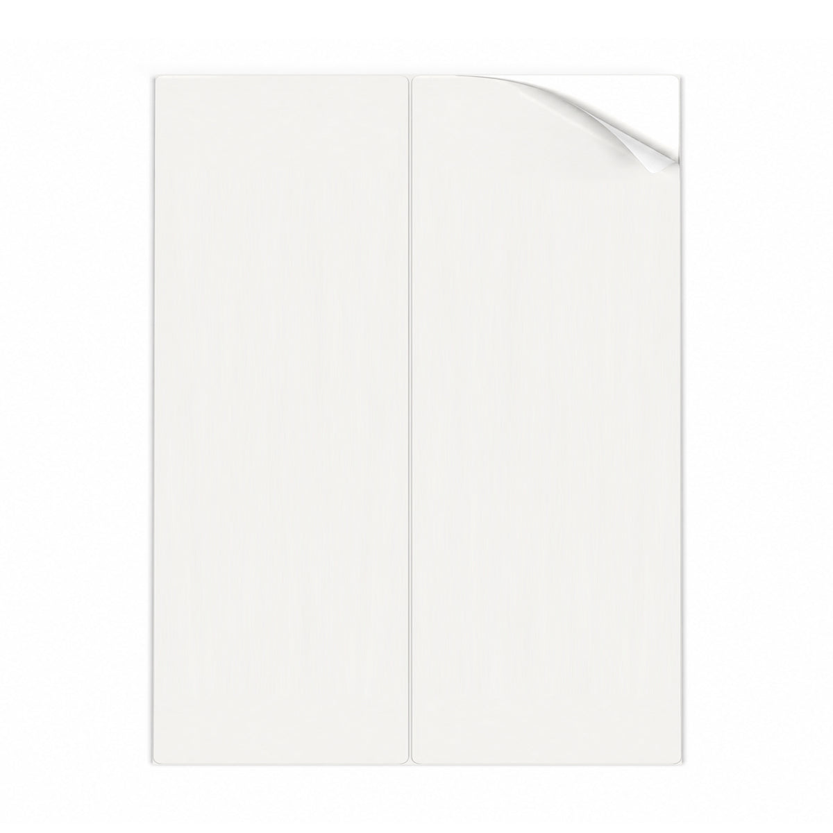 Packs de etiquetas brancas XL - 100 folhas