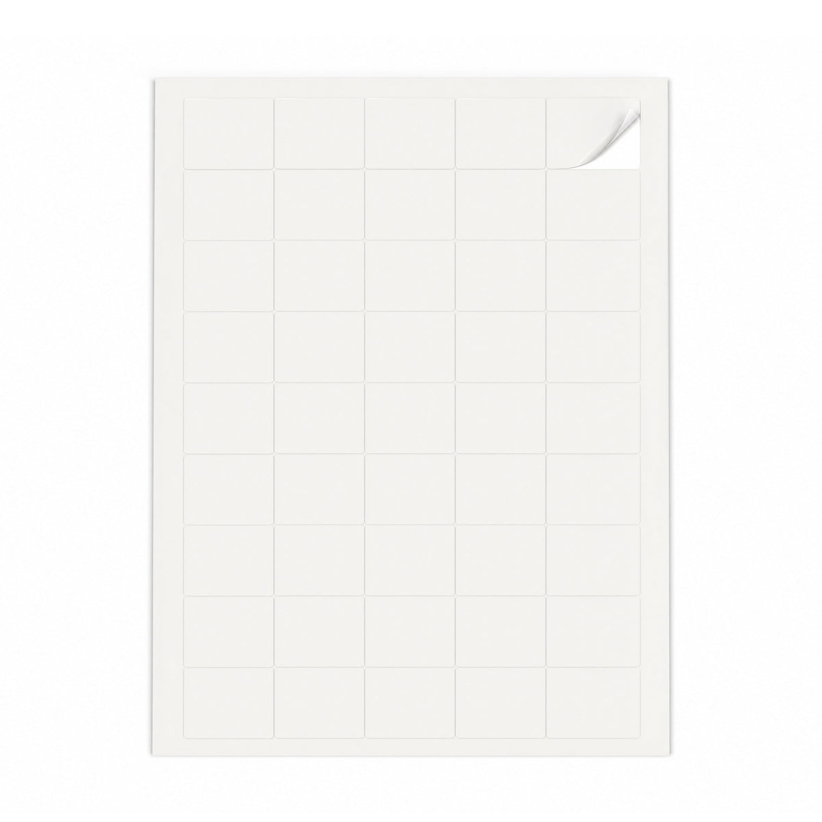 Packs de etiquetas brancas XS - 100 folhas