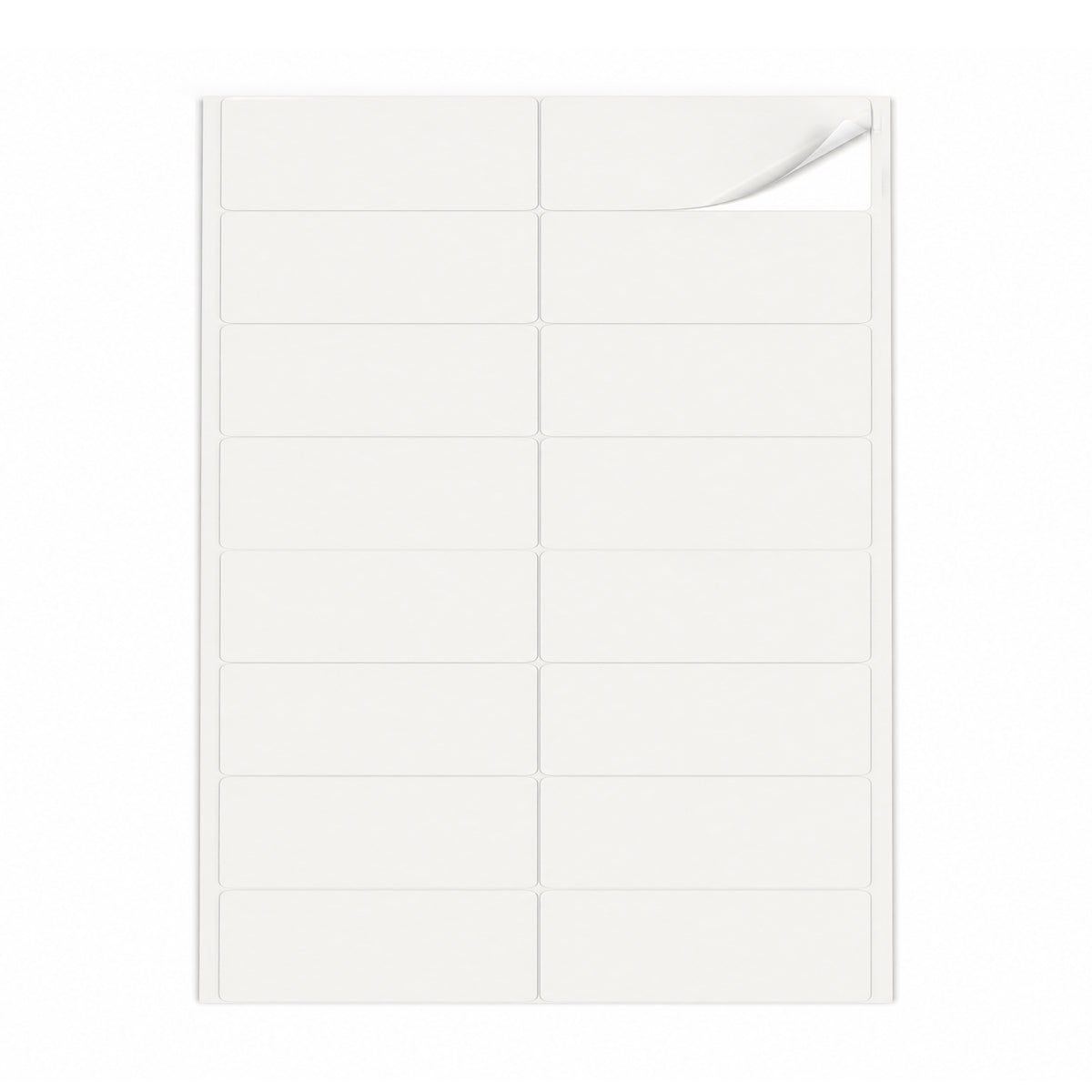 Packs de etiquetas brancas M - 100 folhas