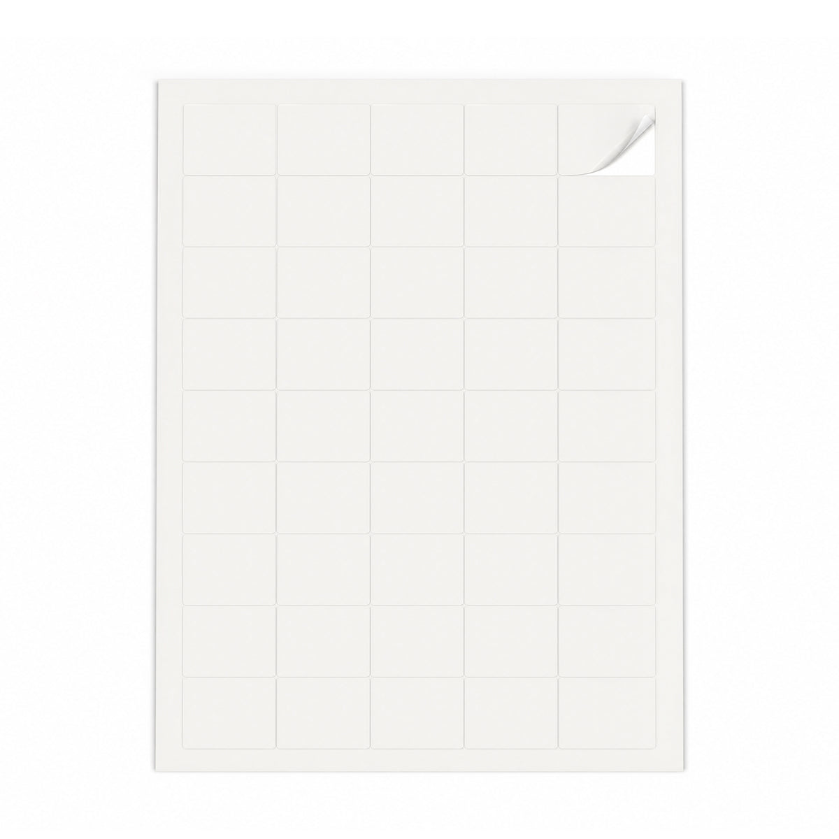 Packs de etiquetas brancas XS - 100 folhas