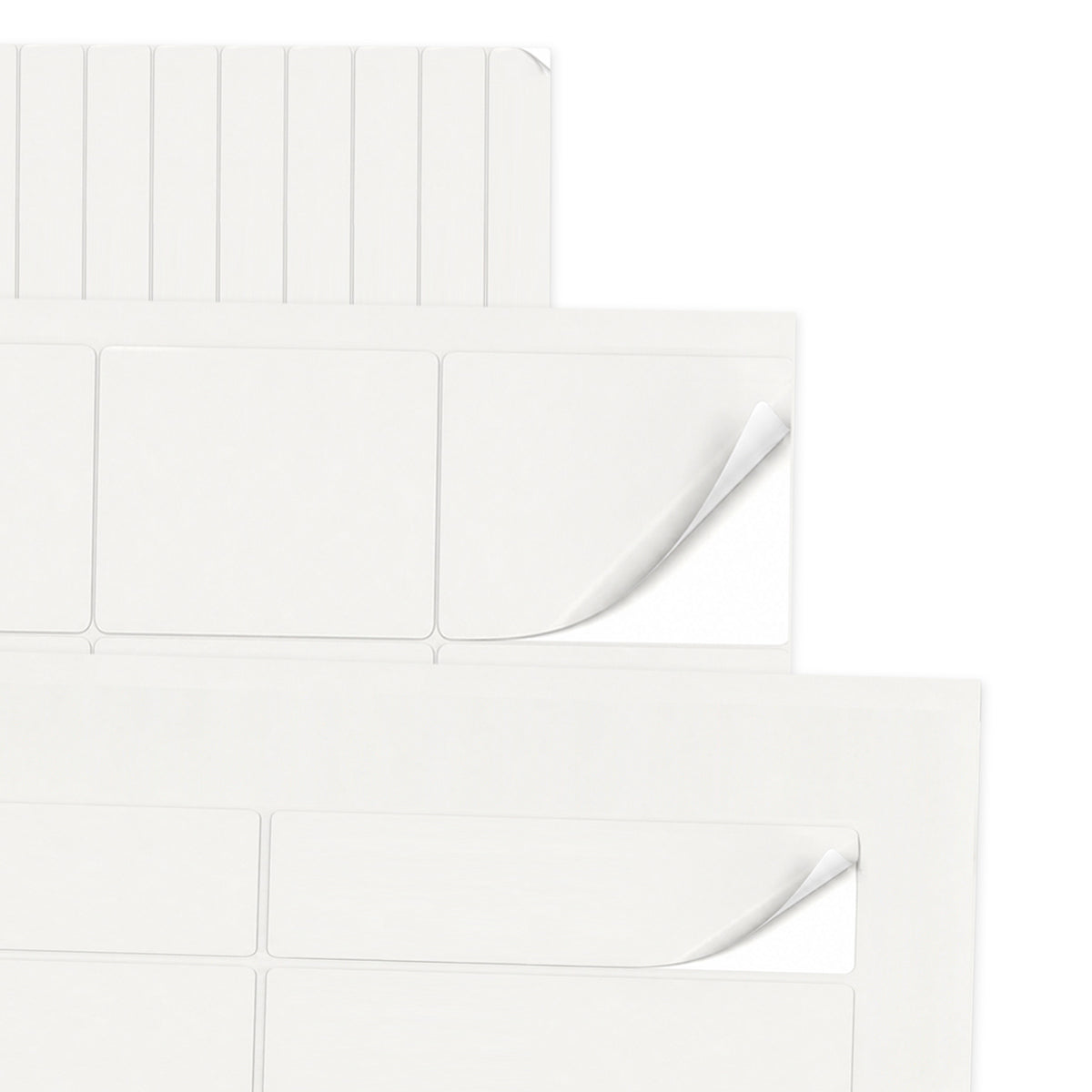 Packs de etiquetas brancas S - 100 folhas