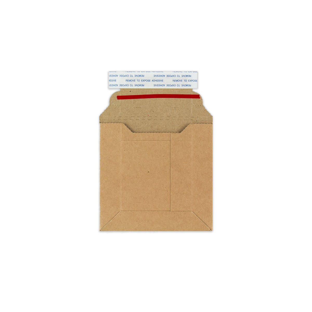 Envelope manila de papelão para envios 120x120 mm