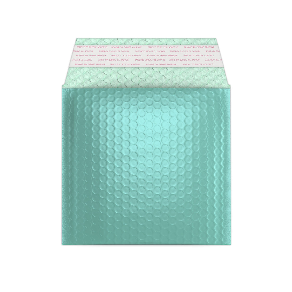 Envelopes almofadados com bolha metálica brilhante