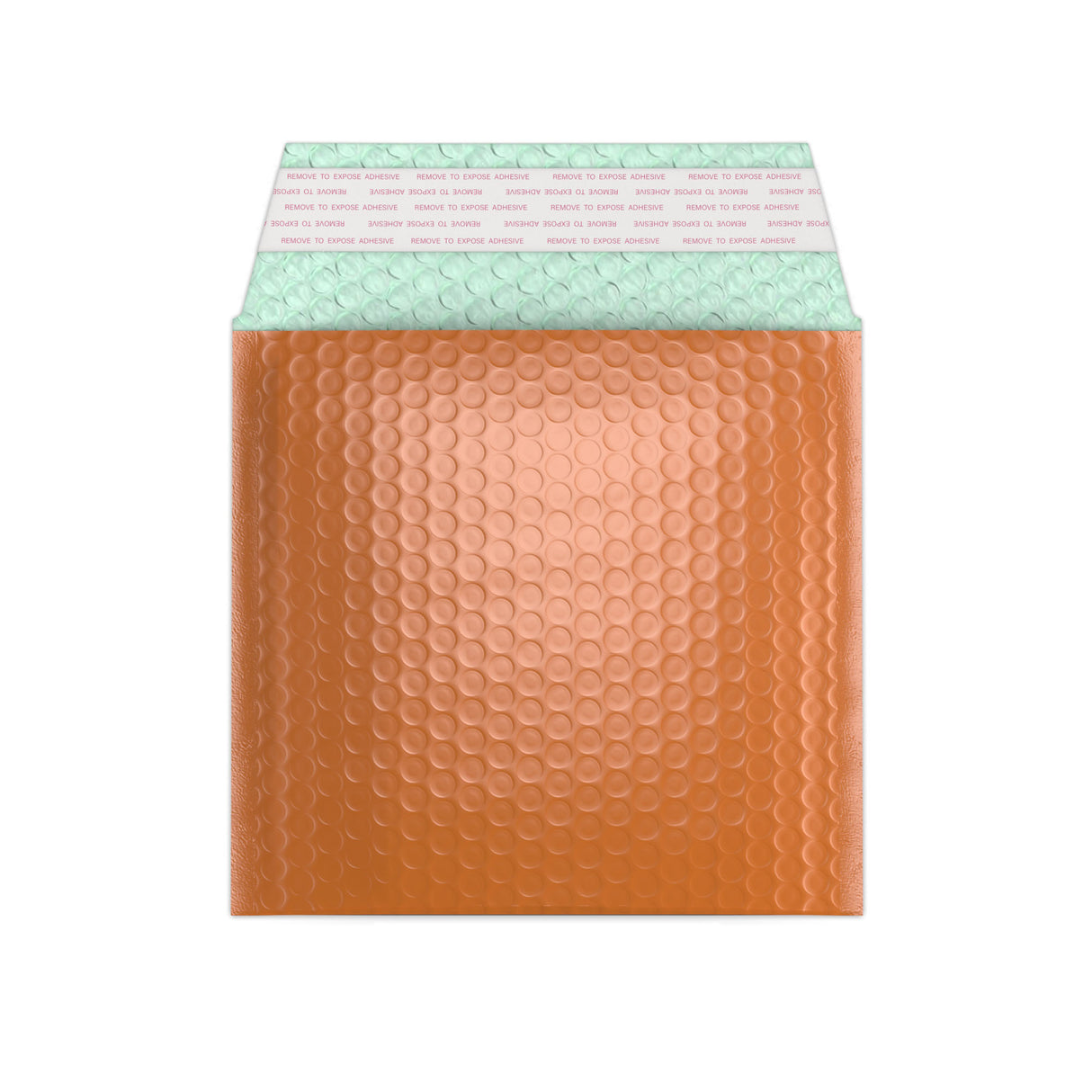 Envelopes almofadados com bolha metálica brilhante
