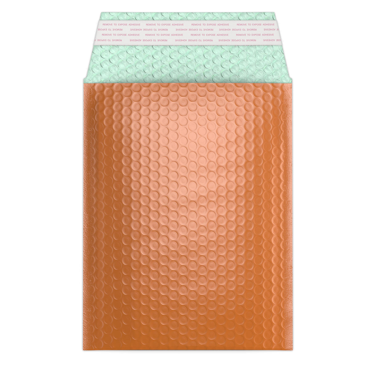 Envelopes almofadados com bolha metálica brilhante