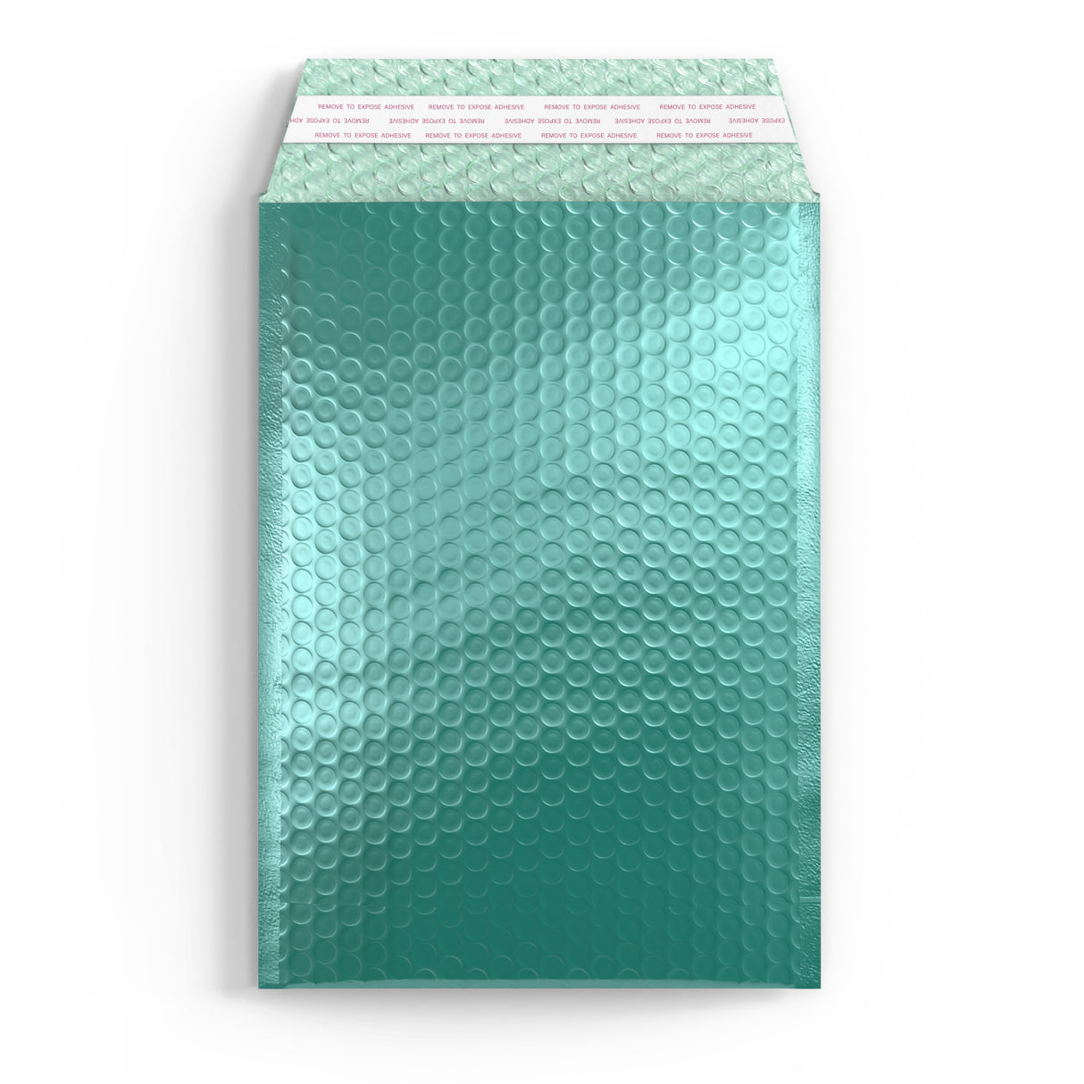 Envelopes almofadados com bolha metálica brilhante