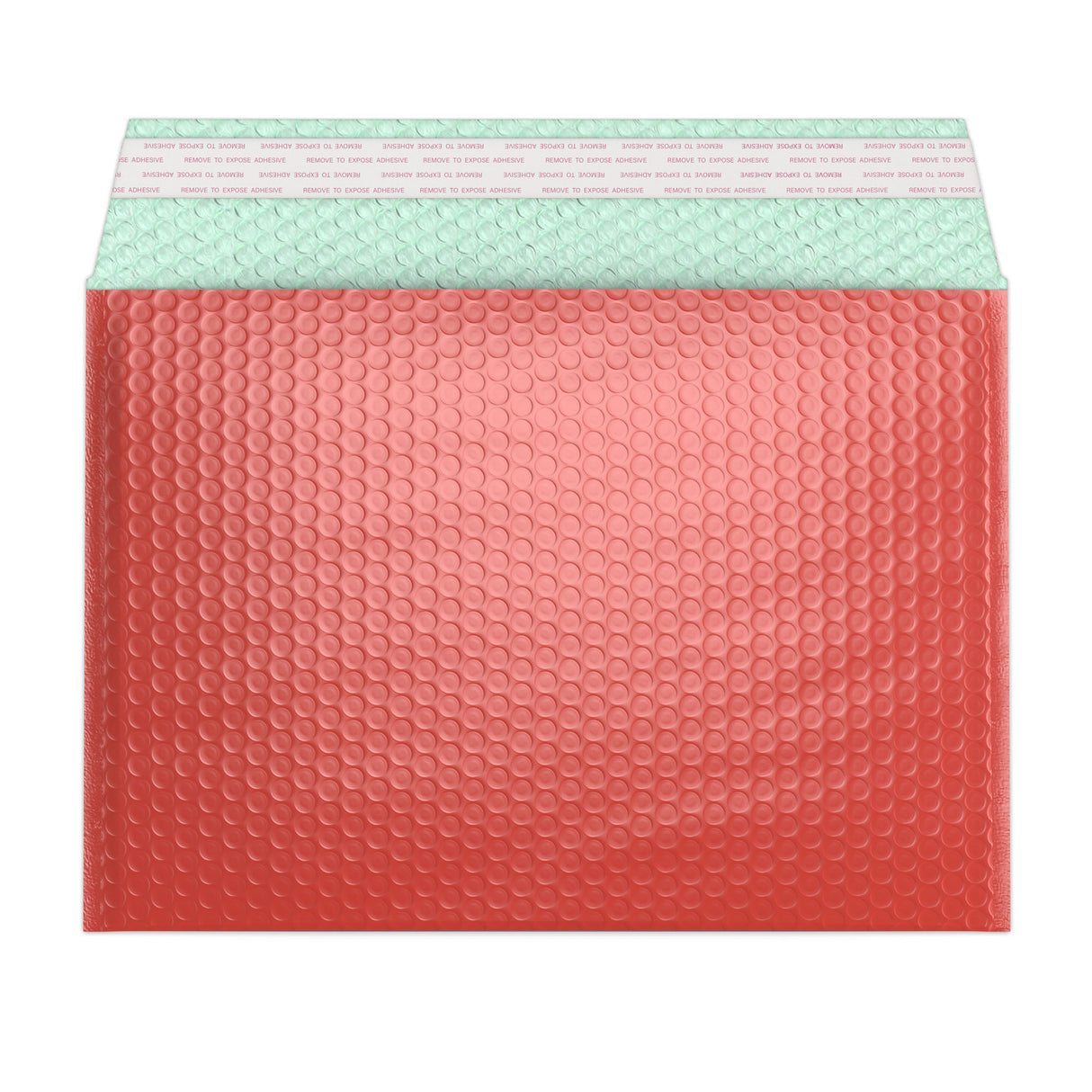 Envelopes almofadados com bolha metálica brilhante