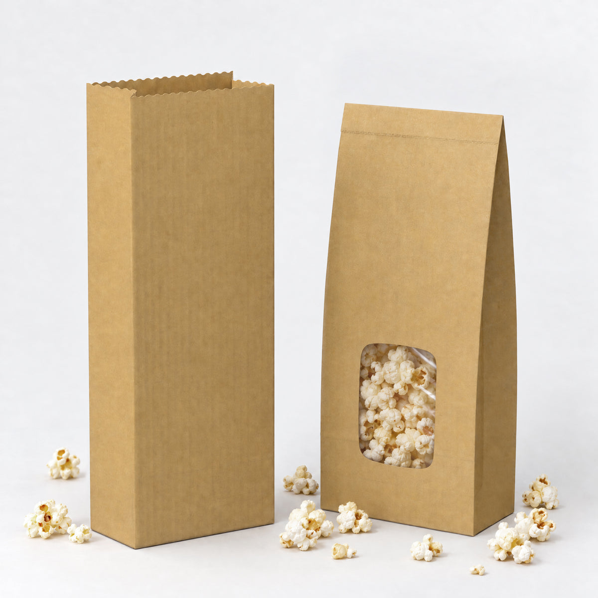 Sacos de papel Kraft para comida