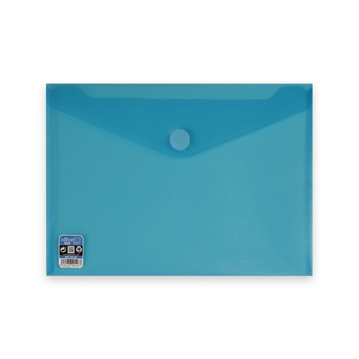 Envelopes de polipropileno translúcido com fecho de velcro V-LOCK