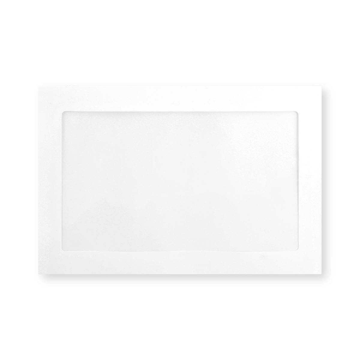 Envelope branco com janela panorâmica 229x324 mm (C4)