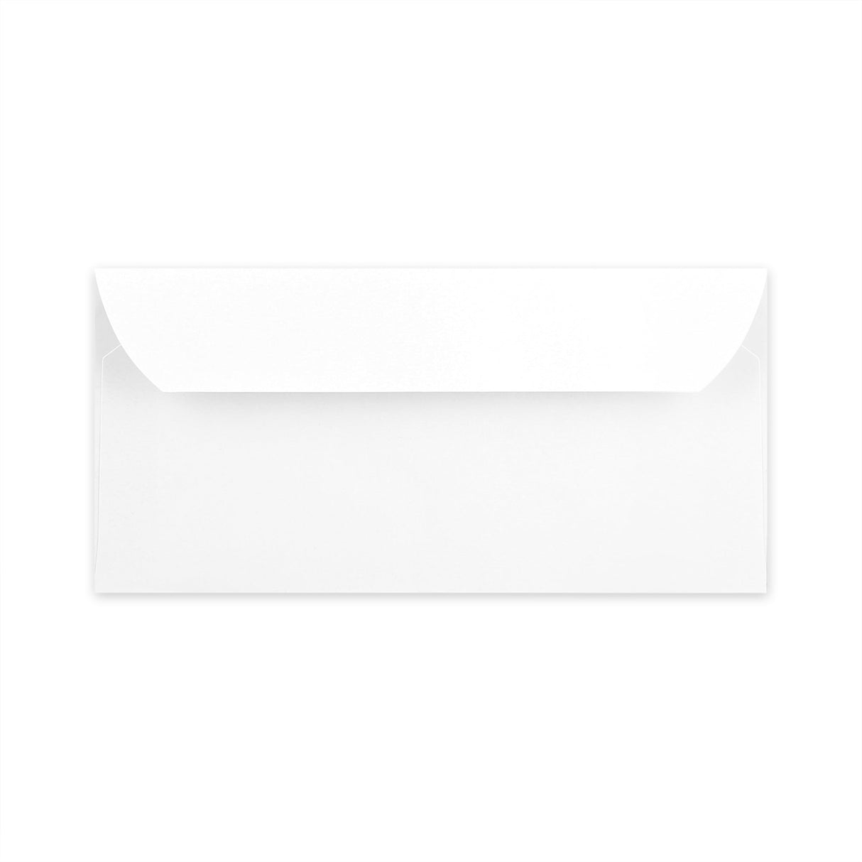 Envelope branco com janela panorâmica 110x220 mm (DL)