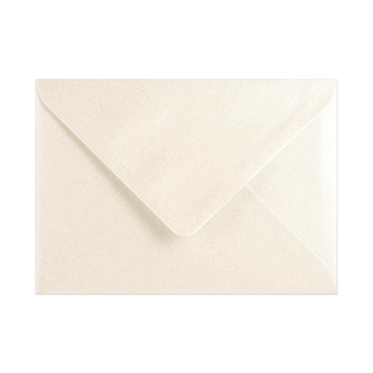 Envelope cor ostra – aba em diamante 125x175 mm (B6)