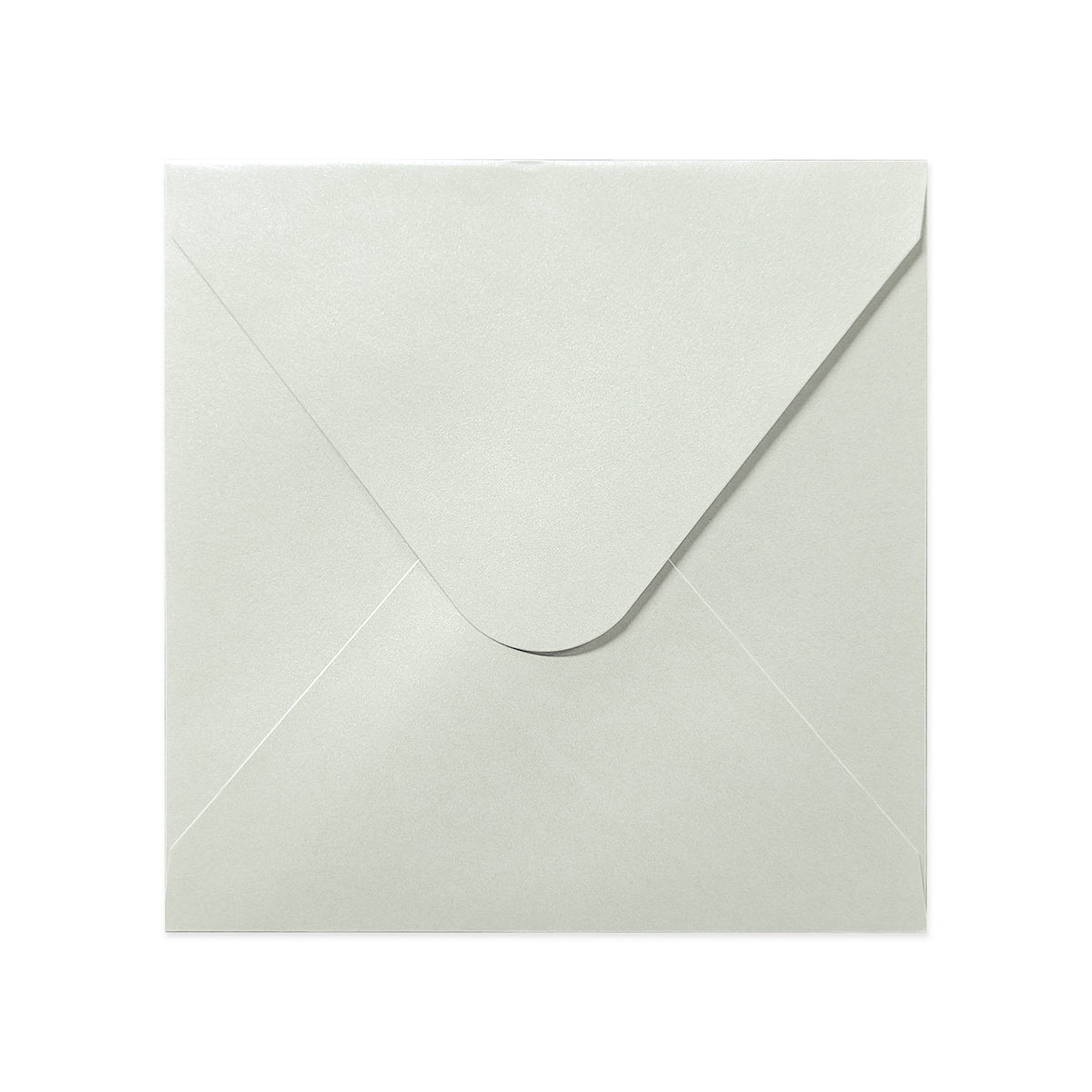 Envelope cor ostra – aba em diamante 140x140 mm
