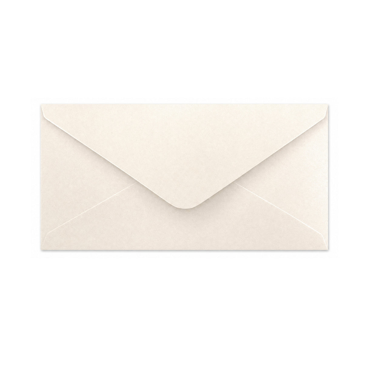 Envelope cor ostra – aba em diamante 110x220 mm (DL)