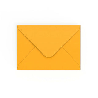 Envelope amarelo mostarda 125x175 mm