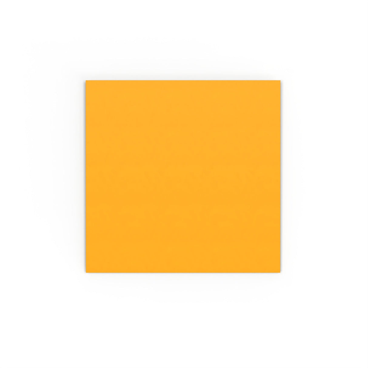 Envelope amarelo mostarda 130x130 mm