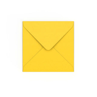 Envelope amarelo 130x130 mm