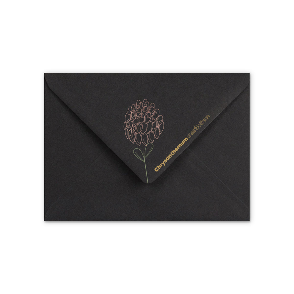 Envelope Motivo Crisântemo