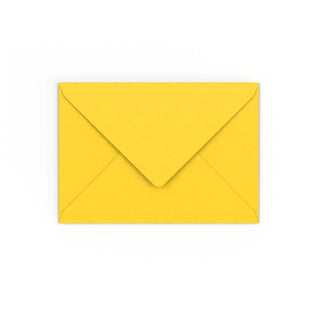Envelope amarelo 114x162 mm (C6)