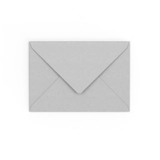 Envelope cinza pastel 114x162mm (C6)