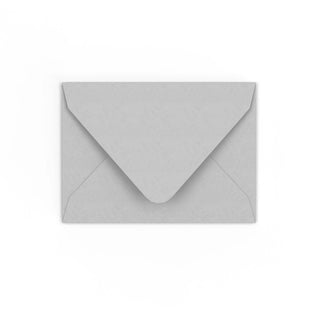 Envelope cinza pastel 82x113 mm (C7)