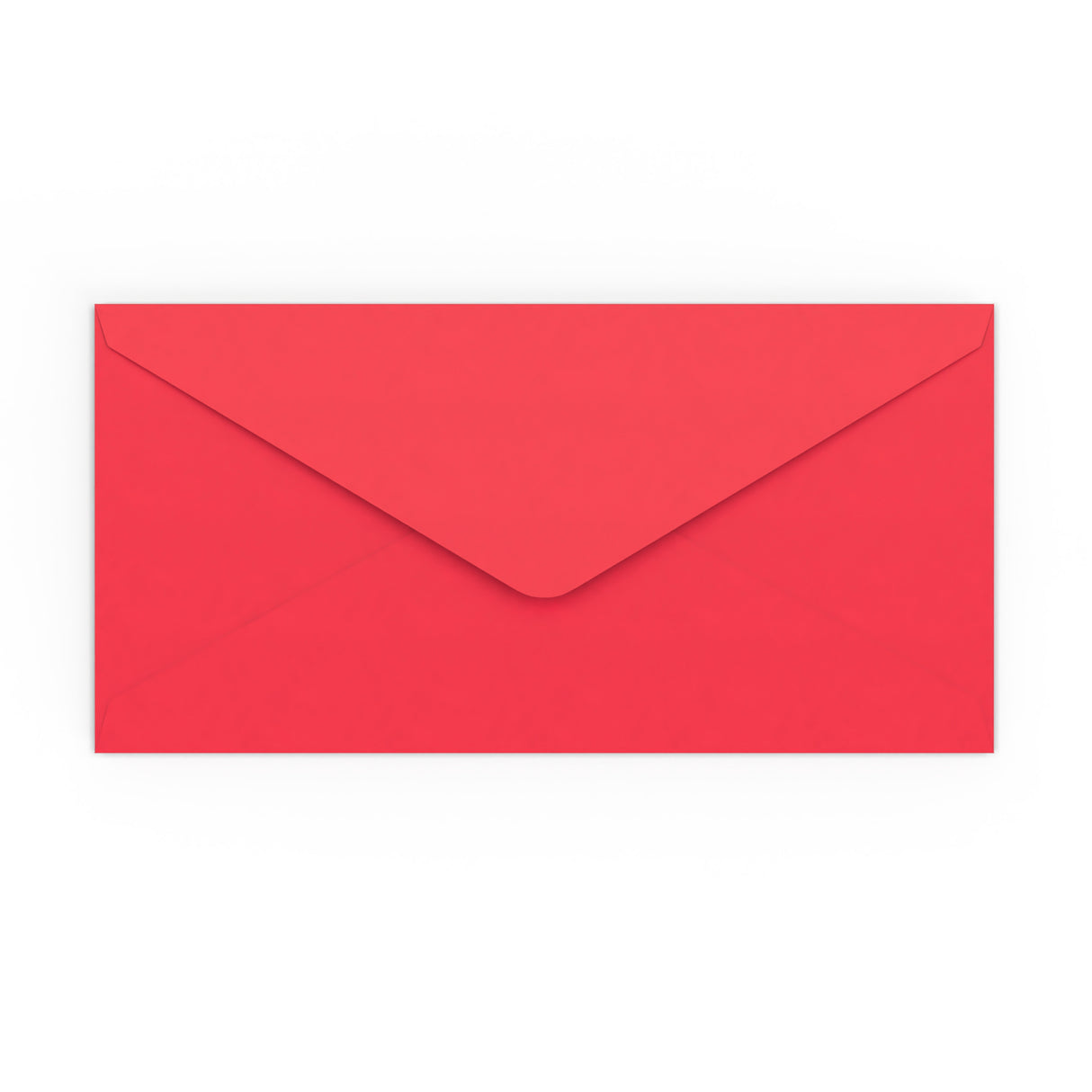Envelope vermelho 110x220 mm (DL)