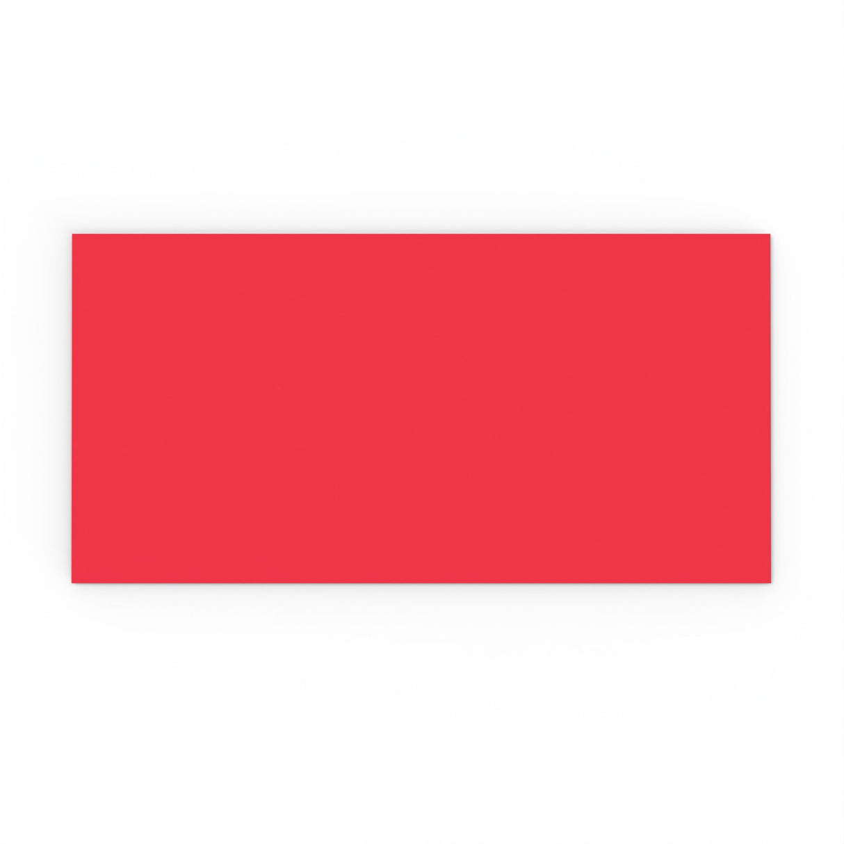 Envelope vermelho escuro 110x220 mm (DL)