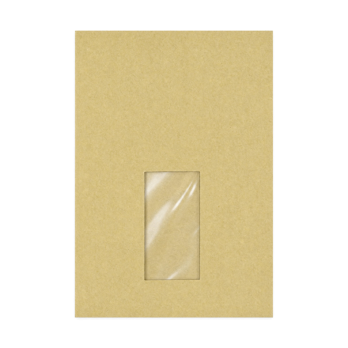 Envelope manila com reforço e janela 229x162x25 mm (C5)