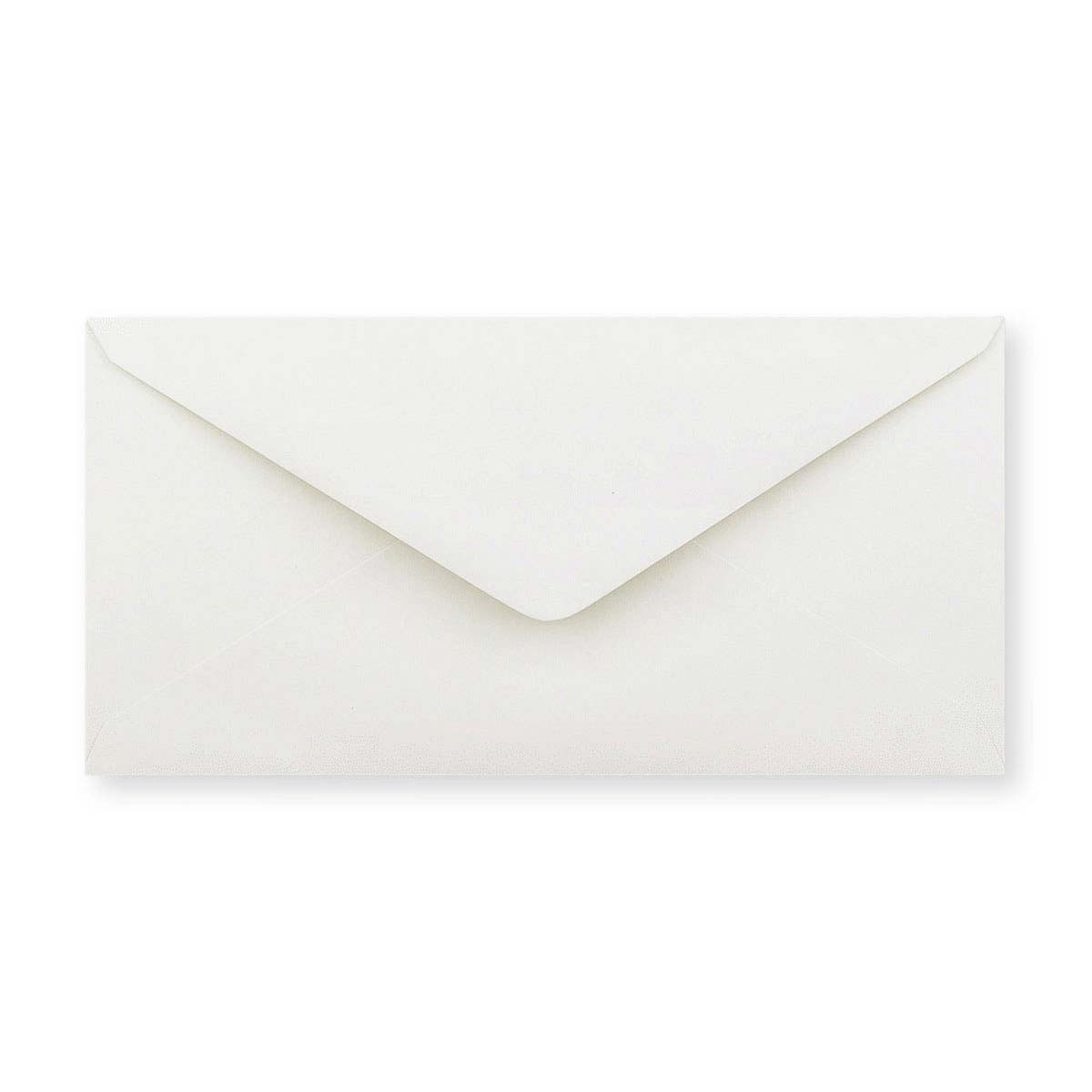 Envelope branco vergé leve (90 g/m²) 110x220 mm (DL)