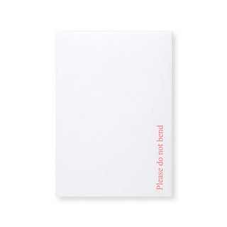 Envelope Branco com Cartolina ao Dorso - Impresso 324x229 mm (C4)