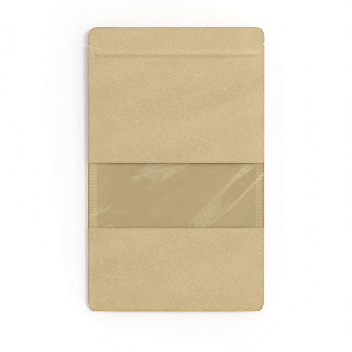 Saco Doypack para comida com janela
