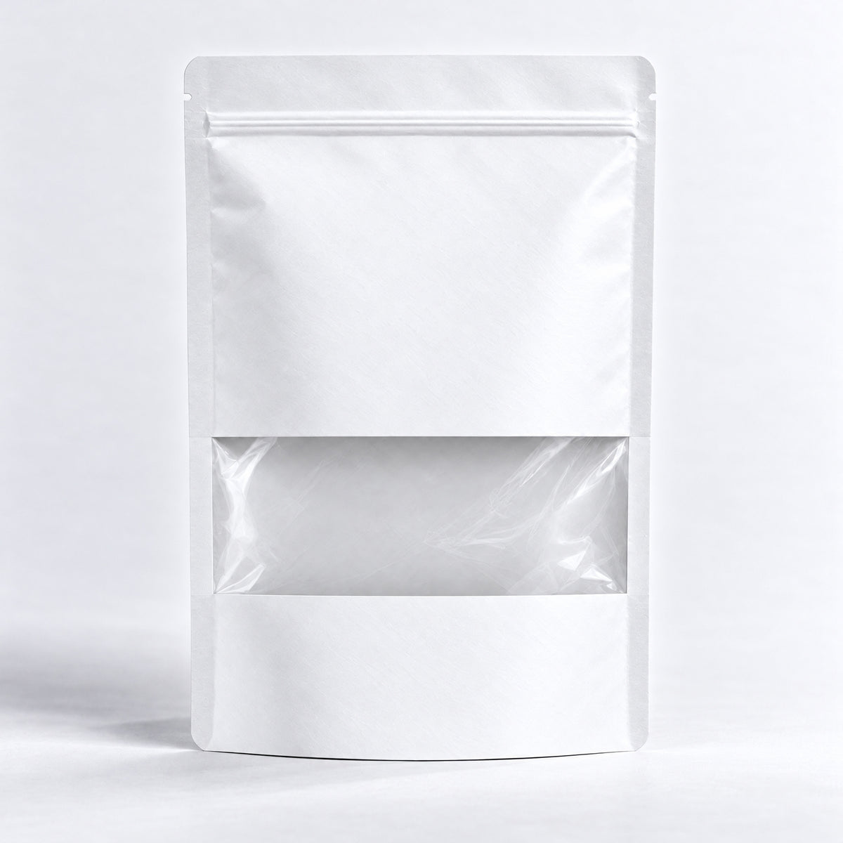 Saco Doypack para comida com janela