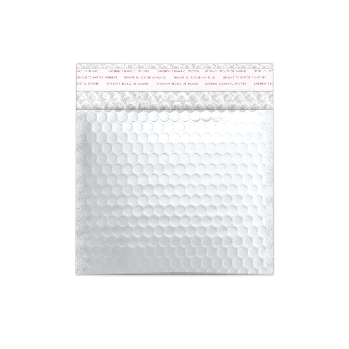 Envelopes almofadados com bolha metálica fosca