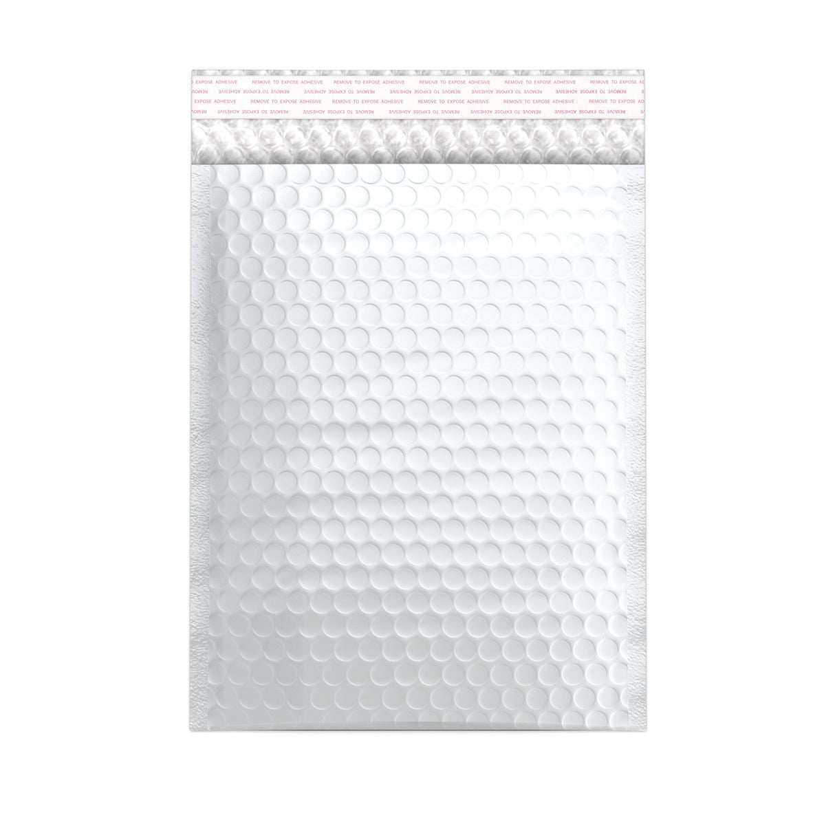 Envelopes almofadados com bolha metálica fosca