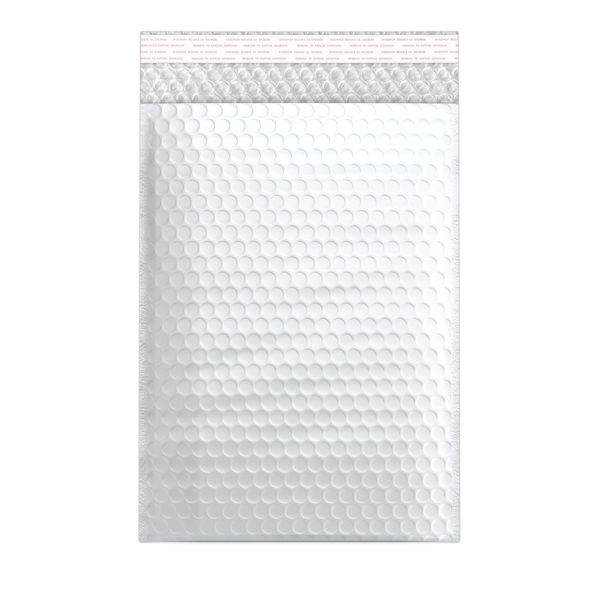 Envelopes almofadados com bolha metálica fosca