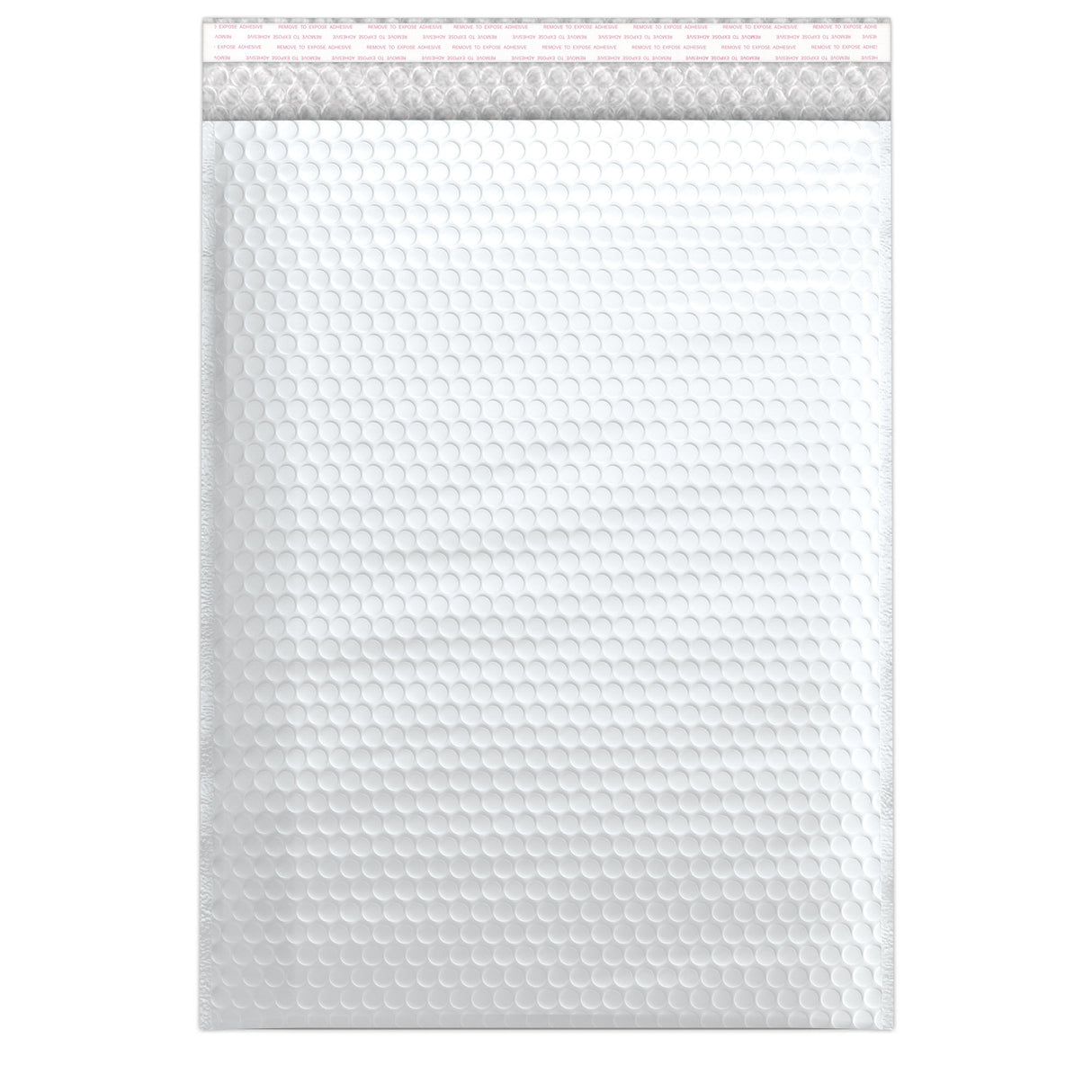 Envelopes almofadados com bolha metálica fosca