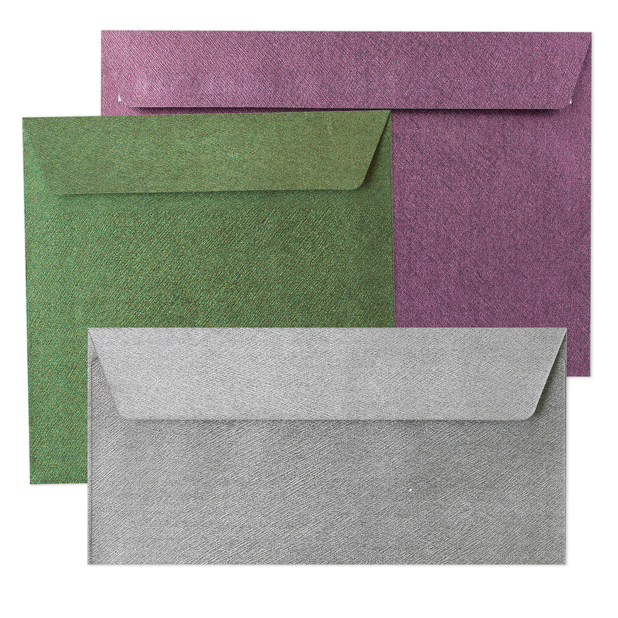 Envelopes texturizados - Aba Reta
