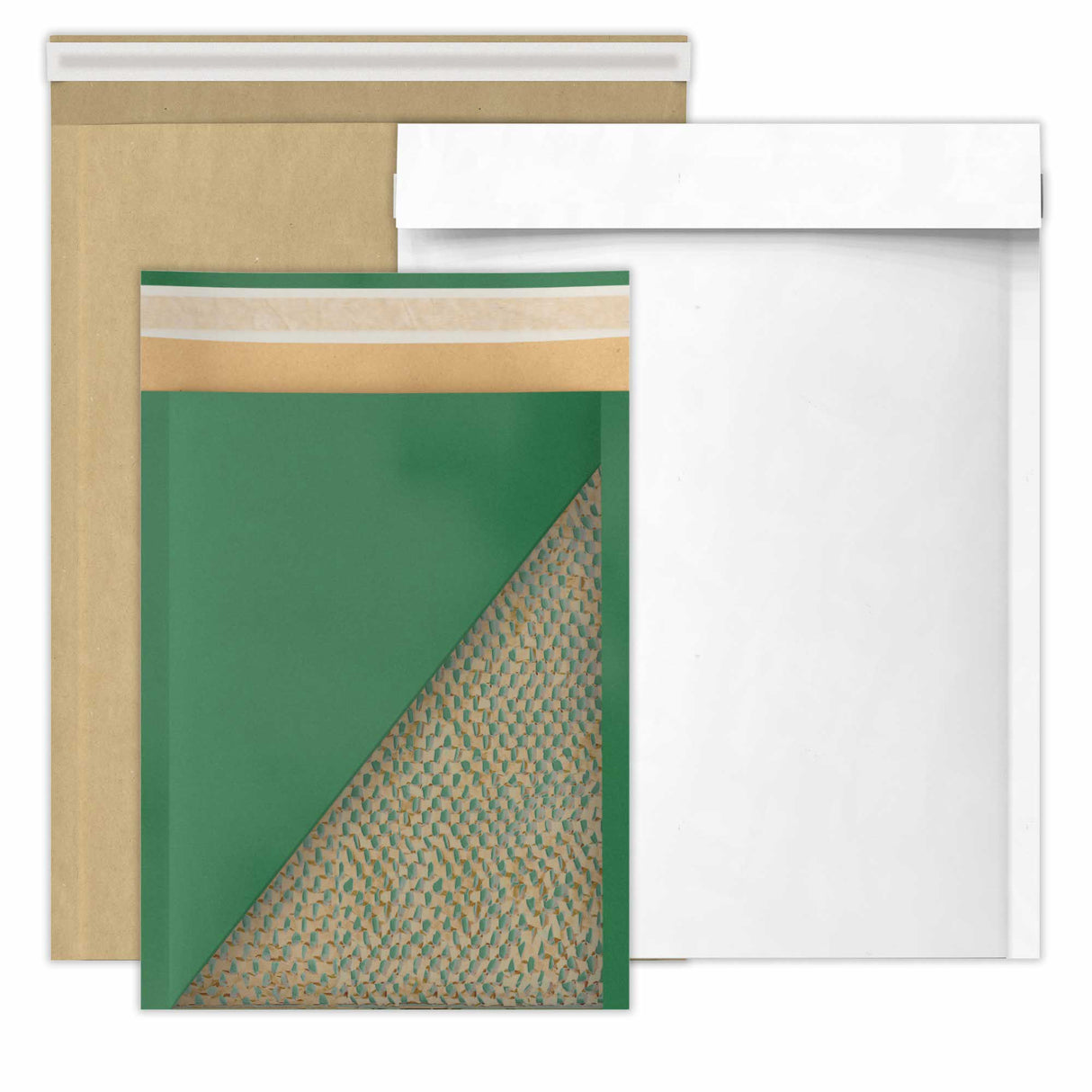 Envelopes almofadados ecológicos - Honeycomb