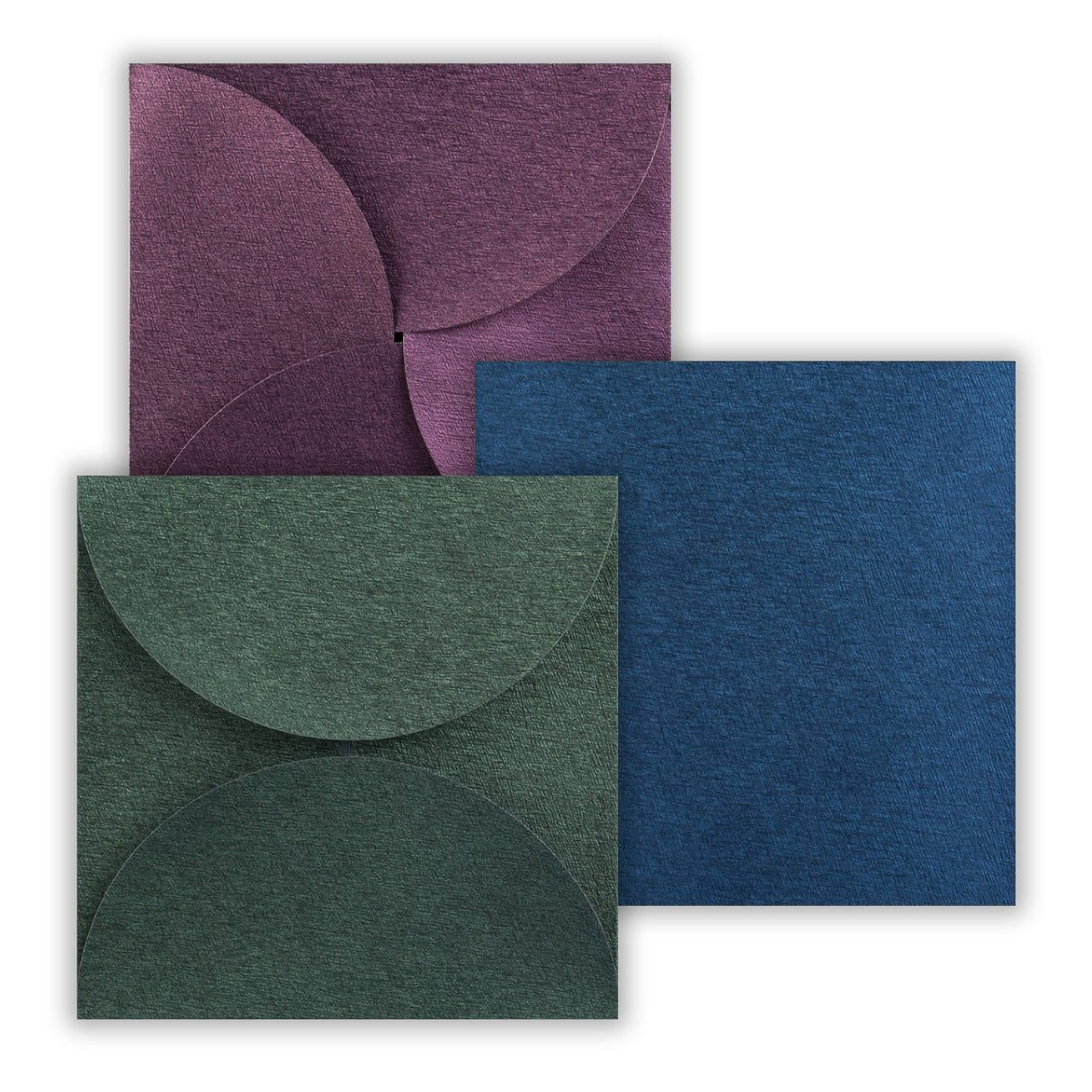 Envelopes com quatro abas