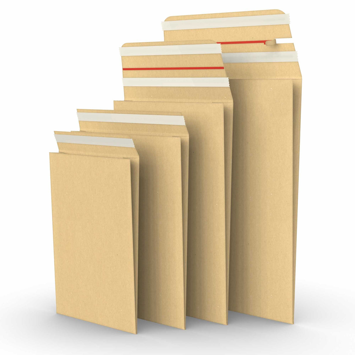Sacos de papel de envio reutilizáveis 353x250x50 mm
