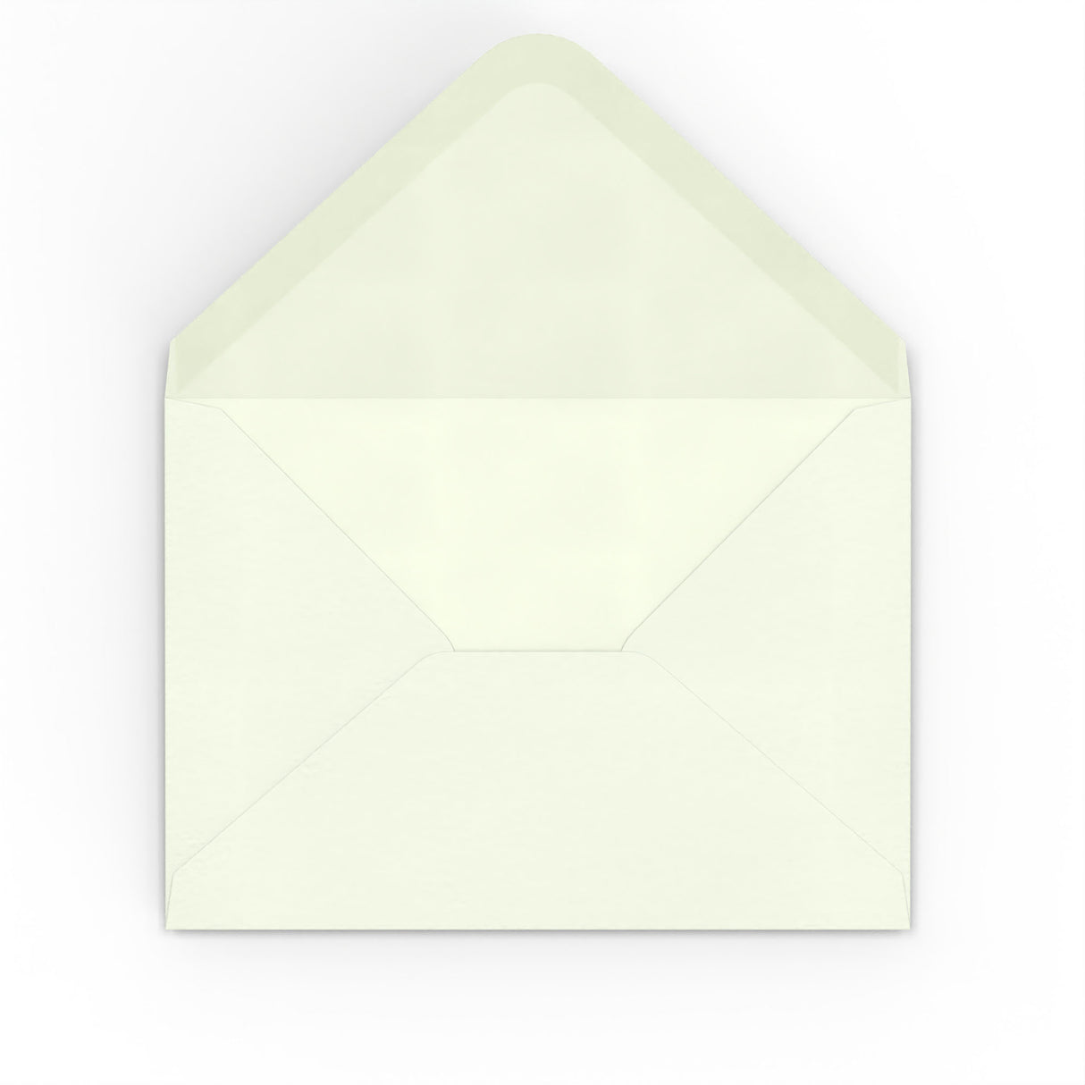 Envelopes de papel branco-leite martelado
