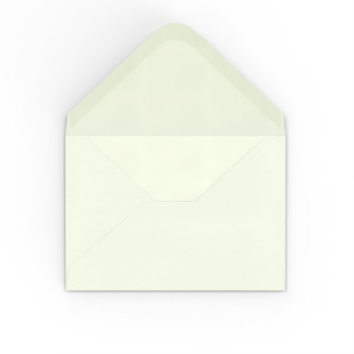 Envelopes de papel branco-leite martelado