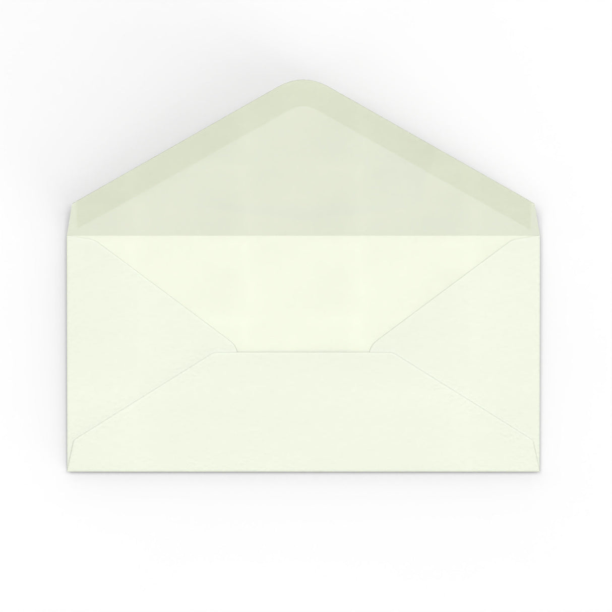 Envelopes de papel branco-leite martelado