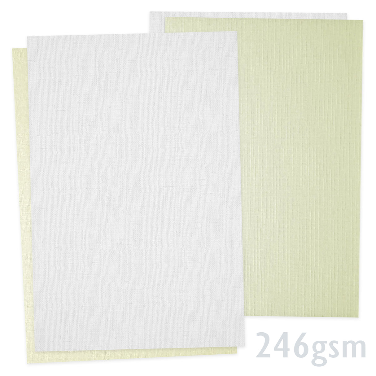 Papel com textura de linho 246g/m²