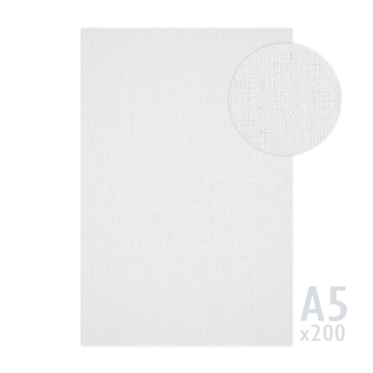 Papel com textura de linho 185g/m²
