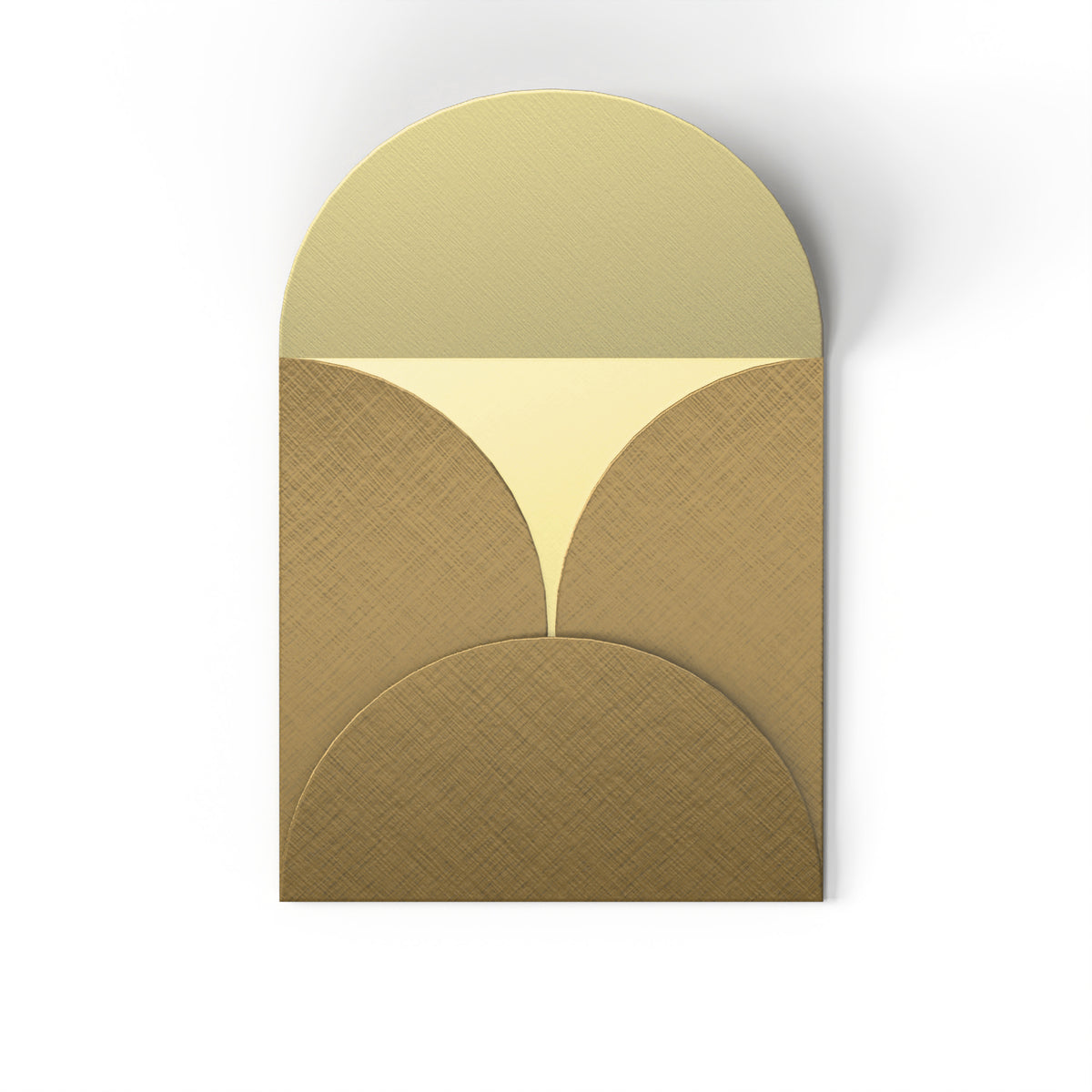 Envelopes Quadrados Nacarados com Quatro Abas 145mm